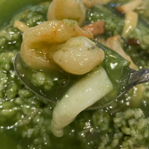 翡翠楼　海老とイカ